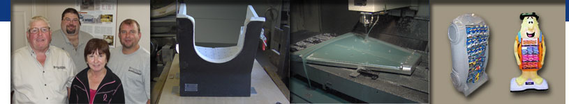 team, fixture, CNC and custom displays